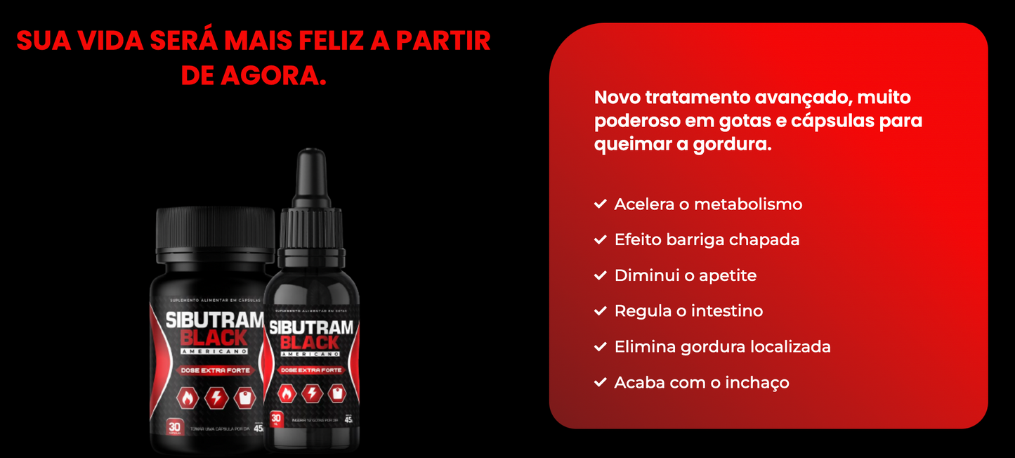 Sibutram Black 5 meses de tratamento