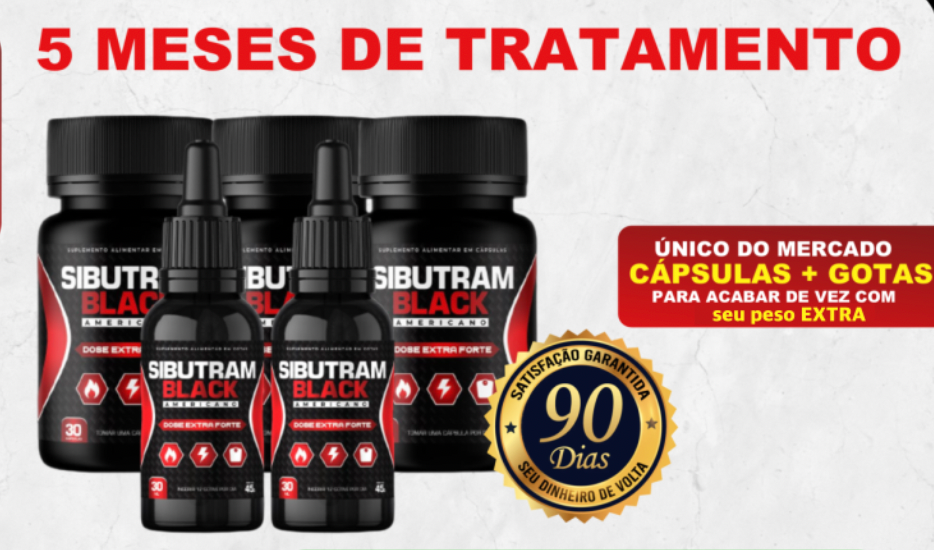 Sibutram Black 5 meses de tratamento