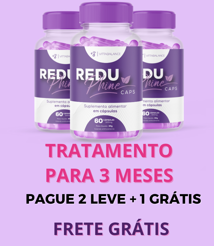 Reduphine Caps Tratamento de 3 meses