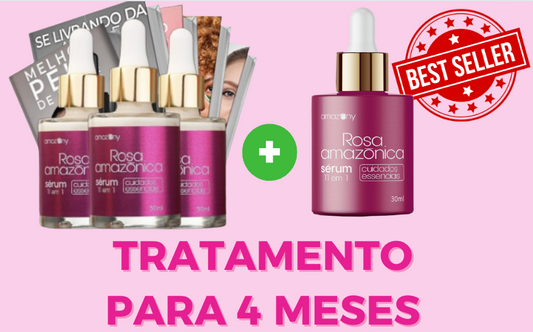 Rosa Mosqueta Amazônica 4 meses de tratamento (30ml)