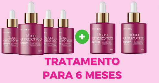 Rosa Mosqueta Amazônica 6 meses de tratamento (30ml)