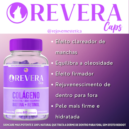 Revera Caps e Sérum 6 meses de tratamento