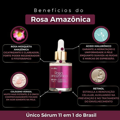 Rosa Mosqueta Amazônica 6 meses de tratamento (30ml)